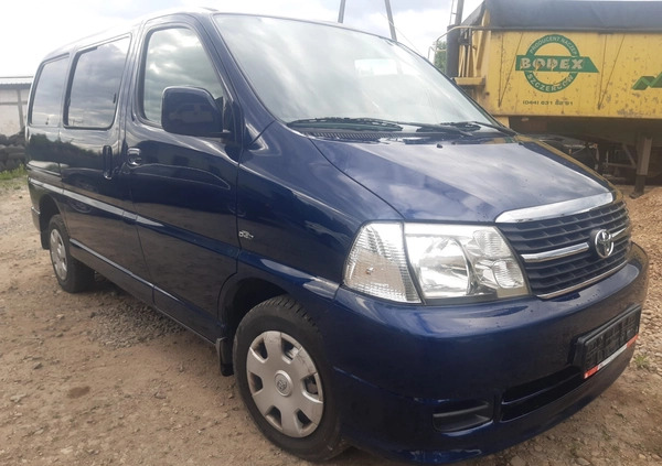 Toyota Hiace cena 45900 przebieg: 171000, rok produkcji 2011 z Garwolin małe 67